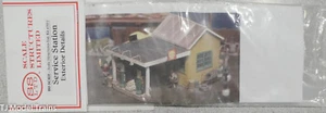 SS Ltd. HO #7212 Service Station Exterior Details Set - Picture 1 of 2