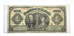 1911 Dominion of Canada $1 Note - Circulated Note - Picture 1 of 3