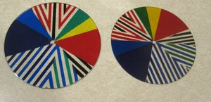 2 - Fiber Optic Color Changing Wheel Replacement for parts, Christmas  (2 Sizes) - Picture 1 of 4