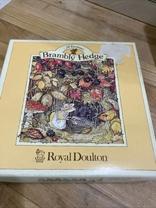 BRAMBLY HEDGE "HERBST" Zierteller ROYAL DOULTON 1982 JILL BARKLEM Künstler - Bild 1 von 5