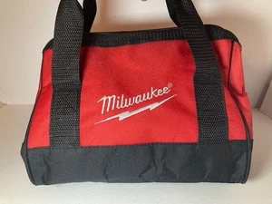 Milwaukee 10.5” x 7.5”  Small Heavy Duty Contractors Tool Bag Tote Case - Picture 1 of 5