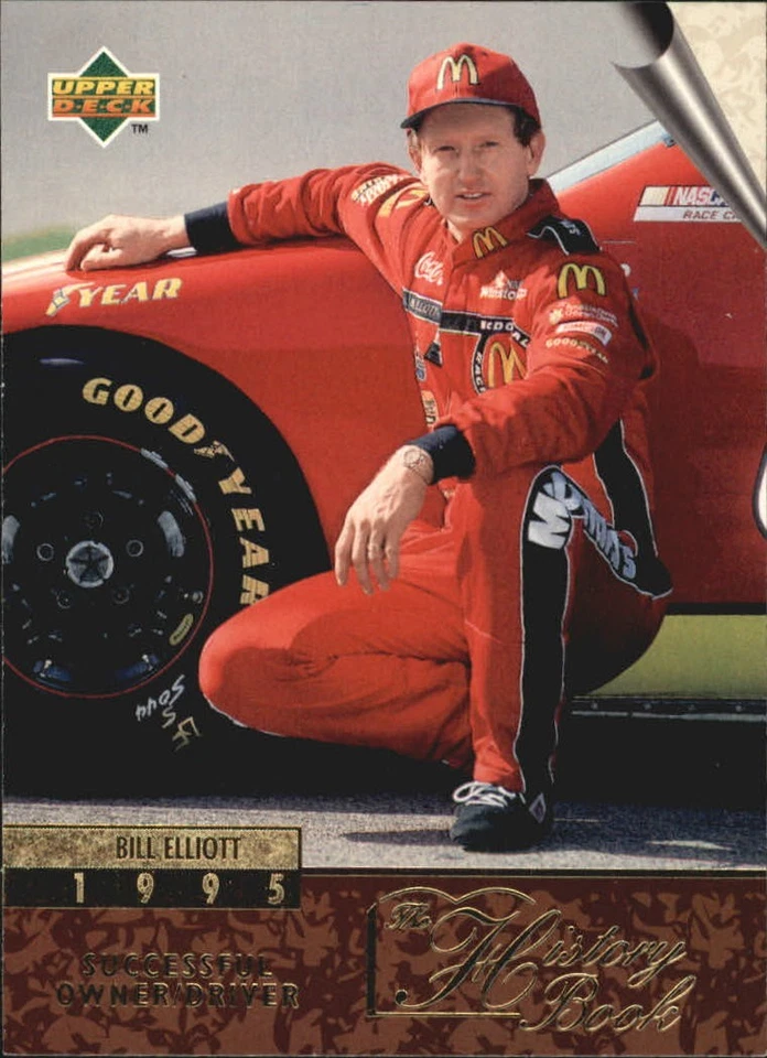1996 Upper Deck #131 Bill Elliott HB - RAC - Image 1 of 2