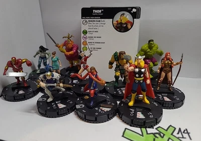 Heroclix THE MIGHTY THOR CUR Set 001-048 PRIMES/OBJETOS & Starter Set 101-106 Foto 1 de 4