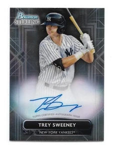 2022 Bowman Sterling - Prospect Autographs #PA-TS Trey Sweeney (AU, RC) - Foto 1 di 3