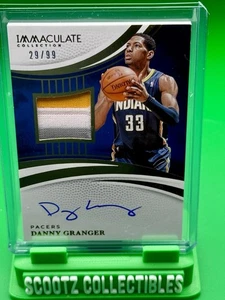 2024-25 Immacolata Collezione Autografi Danny Granger GIOCO USATO PATCH AUTO /99 - Foto 1 di 2