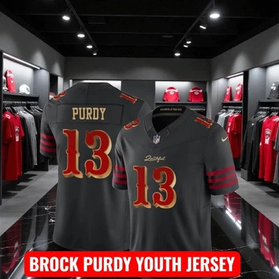 Juvenil GRANDE F.U.S.E BROCK PURDY SAN FRANCISCO 2025 Colección Rivalries Nuevo con Etiquetas Foto 1 de 2