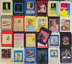 Lot of 25 Stand-Up Comedy Parody Humor Comic vtg 8 Track Tape Cartridge #251 - Picture 1 of 4