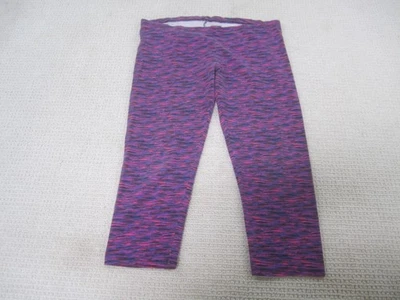 Leggings capri City Streets para mujer XL púrpura rosa teñido espacial algodón elástico yoga Foto 1 de 4