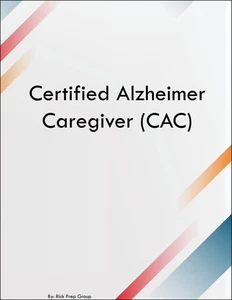 CAC para cuidador de Alzheimer certificado - Imagen 1 de 1