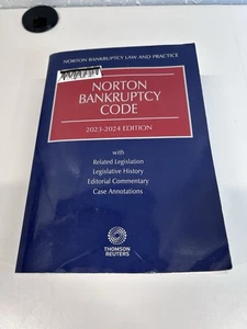 Norton Bankruptcy Code 2023-2024 Edition - Thomson Reuters - Picture 1 of 3
