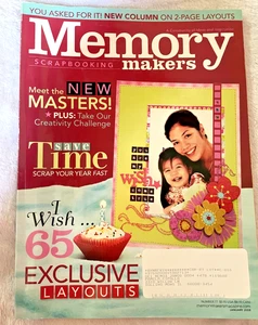 MEMORY MAKERS MAGAZINE - January 2008, Issue #77 - NEW, Vintage & NLA! - Bild 1 von 1