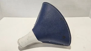 Vintage Wrights Blue and White Bicycle Seat - Picture 1 of 9
