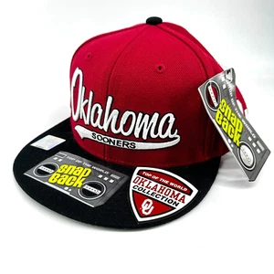 Vintage Oklahoma Sooners Snapback Hat NCAA Top Of The World Cap 90s Deadstock - Picture 1 of 9