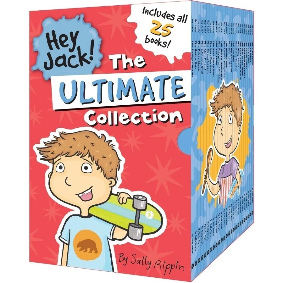 Hey Jack: The Ultimate Collection All 25 Books Kids Gift Set by Sally Rippin - Image 1 of 1