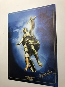 2001 Italy Post Philately Stamps Folder Pasqua Easter 2 Maxicard Cartoline  - Picture 1 of 2