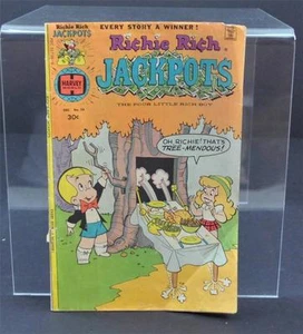 Cómics vintage de Richie Rich Jackpots #26 de Harvey World 1976 de revista - Imagen 1 de 12