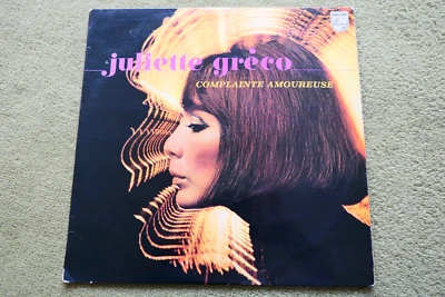 JULIETTE GRECO – COMPLAINTE AMOUREUSE LP – Nr MINT/EXC+ 1969 CHANSON POP - Image 1 of 2