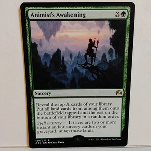 ANIMIST'S AWAKENING --- MTG -- MAGIC ORIGINS --- NM - Picture 1 of 1