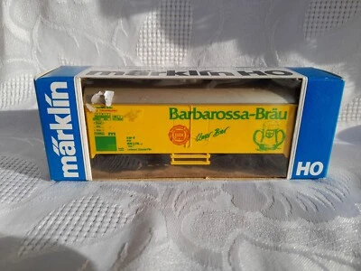 Märklin H0 Bierwagen ***BARBAROSSA-BRÄU**güterwagen  - Bild 1 von 4