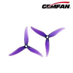 2Pairs Gemfan Fury-5131.0 Propeller 5inch 3-Blade CW CCW Props For FPV RC Drone - Picture 1 of 11