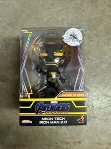 Cosbaby Hot Toys Neon Tech Iron Man 2.0 2019 D23 Disney Expo LE 2000 raro EE. UU. - Imagen 1 de 1
