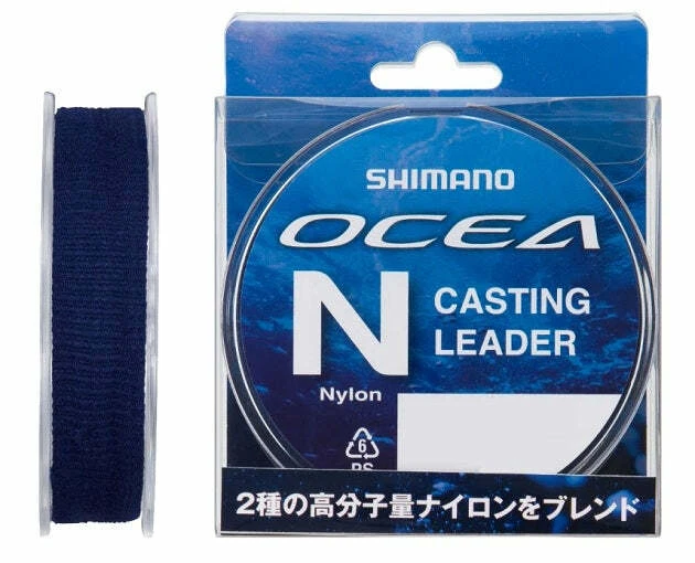 Línea de pesca Shimano Ocea Nylon Casting Leader - 30 m **VENDEDOR DE EE. UU.** Foto 1 de 1