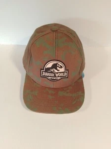 Jurassic World Adjustable Cap Licenced Hat Large Size Camo As New - Picture 1 of 6