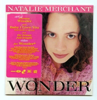 Natalie Merchant (10,000 Maniacs)/Wonder + 1(U.S./CD Single/Sealed) and VIDEO - Image 1 of 2