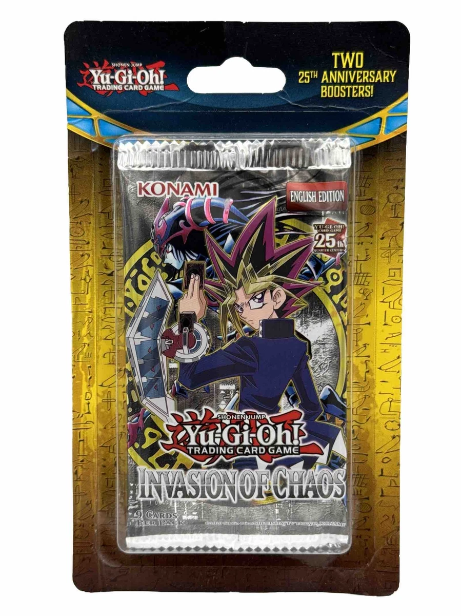 遊戯王 INVASION OF CHAOS 旧アジア版 1st 未開封 1パック 遊戯王 INVASION OF CHAOS 旧アジア版 1st 未開封 1パック