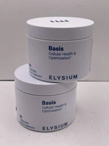 2x ELYSIUM Basis Cellular Heath Health Optimization 60ct Each - Picture 1 of 8