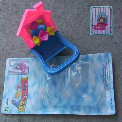 HAGEN Vogelspielzeug Haus Spiegel Sitzstange Futternapf Ei Napf Vogelnapf B-1845