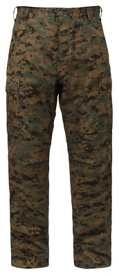 Rothco Tactical BDU Pants - Woodland Digital Camo - Image 1 of 4