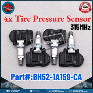 4x NEW TPMS BH52-1A159-CA TIRE PRESSURE SENSOR For Land Rover LR4 Jaguar 315Mhz - Picture 1 of 9