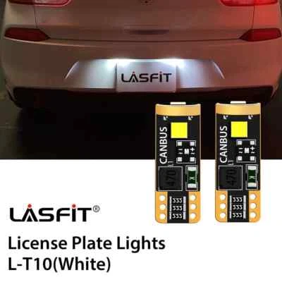 T10 194 168 W5W 2825 LED License Plate Light Bulb White for Kia Forte 2022 6000K - Image 1 of 4