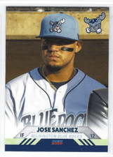 2022 Wilmington Blue Rocks (High A-Washington Nationals) Jose Sanchez