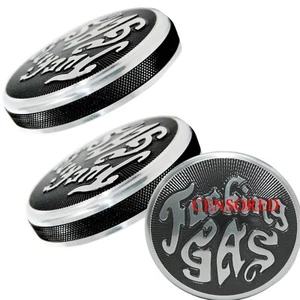 Motorcycle Gas Cap for Harley Davidson 1973 to 1982 - F-Gas Series SET - Picture 1 of 2
