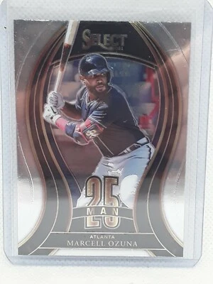 Marcell Ozuna 2021 Select Baseball - 25 Man (Insert) - Atlanta Braves - Image 1 of 2