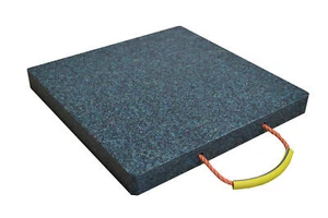Abstützplatten Unterlegplatten Kranplatten, 400 x 400 x 30 mm - 8t - Bild 1 von 3