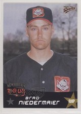 1999 Multi-Ad Sports New Britain Rock Cats Brad Niedermaier #23