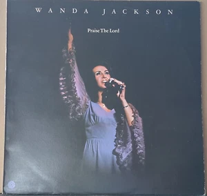WANDA JACKSON - PRAISE THE LORD 1972 CAPITOL ST.11023 AUS LP - Picture 1 of 3