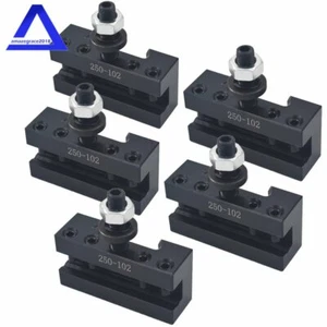 5 PIEZAS AXA 2# 250-102 Herramienta de cambio rápido Poste Taladrado Soporte de torneado Oscilación 6-12" - Imagen 1 de 10