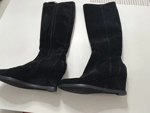 Fendi Wildleder Overknee Stiefel Damen 38 1/2 - Bild 1 von 19