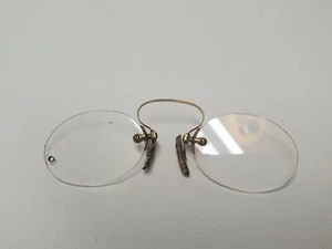 ANTIGUAS RARAS GAFAS DE LA ERA DE LA GUERRA CIVIL MARCO ESTILO BENJAMIN FRANKLIN COLECCIONABLES - Imagen 1 de 10