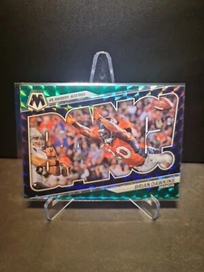 BRIAN DAWKINS DENVER BRONCOS NFL PANINI MOSAIC 2023 BANG! GREEN PRIZM - Bild 1 von 2