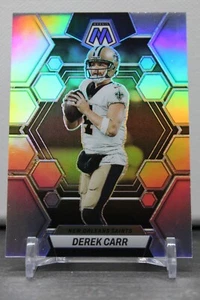Mosaic Football 2023 Silver Derek Carr No.168 New Orleans Saints - Bild 1 von 2