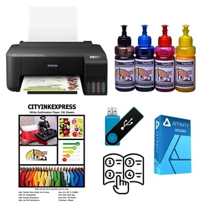Sublimation printer Epson ECOtank with Affinity Designer Software & ICC non oem - Afbeelding 1 van 5