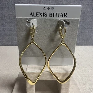 Alexis Bittar Sculpted Aura Tear Drop Earrings NEW - Picture 1 of 6