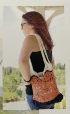 Crochet Kit-Market Bag-Sugar Bush Cabot Yarn-Cotton/Linen Blend - Image 1 of 4