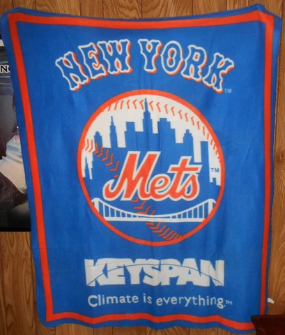 New York Mets Keyspan Climate Is Everything Blanket/Throw Promo Giveaway Cover