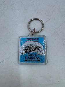 I Survived Congo River Rapids Busch Gardens Tampa, Fl Acrylic Keyring Souvenir - Picture 1 of 5